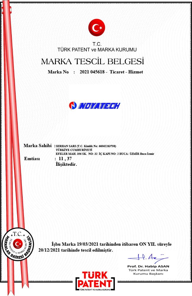 MARKA TESCİL BELGESİ